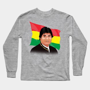 Evo Morales T shirt Long Sleeve T-Shirt